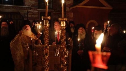 Ανάσταση στο Άγιο Όρος και στην Ιερά Μονή Βατοπαιδίου