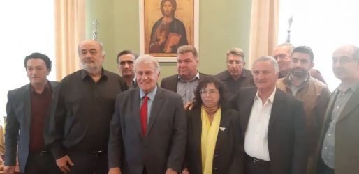 Συνάντηση Π. Ψωμιάδη-Μ. Ζορπίδη