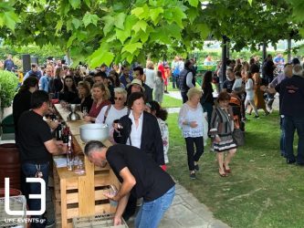 Γιορτή και κέρασμα με πλήθος κόσμου στο Κτήμα Γεροβασιλείου στην Επανομή (ΒΙΝΤΕΟ & ΦΩΤΟ)