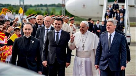 Ο Πάπας Φραγκίσκος στα Σκόπια