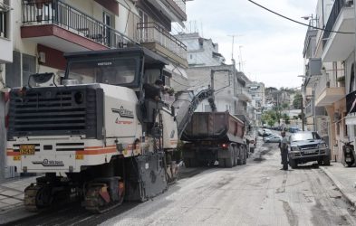 Συνέχεια στις ασφαλτοστρώσεις στο δήμο Νεάπολης-Συκεών