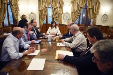 Συνάντηση της Κ. Νοτοπούλου με αντιπροσωπεία των «Σοσιαλιστών για την πρόοδο»