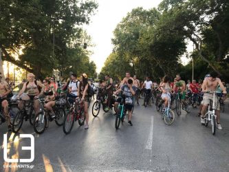 Ερχεται η 16η Διεθνής Γυμνή Ποδηλατοδρομία στη Θεσσαλονίκη