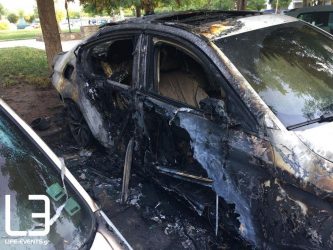 Θεσσαλονίκη: Αυτοκίνητο εν κινήσει κάηκε ολοσχερώς