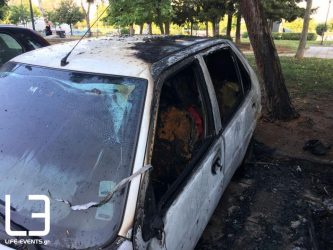 Θεσσαλονίκη: Εμπρησμός αυτοκινήτου σε παράδρομο της Μουδανιών