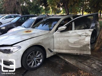 Θεσσαλονίκη: Εμπρηστική επίθεση σε δύο οχήματα εταιρείας