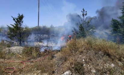 Υψηλός ο κίνδυνος πυρκαγιάς σήμερα για Θεσσαλονίκη και Χαλκιδική