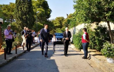 Οι πρώτες εικόνες από το γάμο Κικίλια-Μπαλατσινού (ΦΩΤΟ)