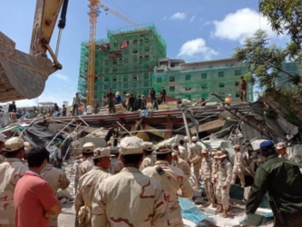 Νεκροί στην Καμπότζη μετά από την πτώση κτιρίου
