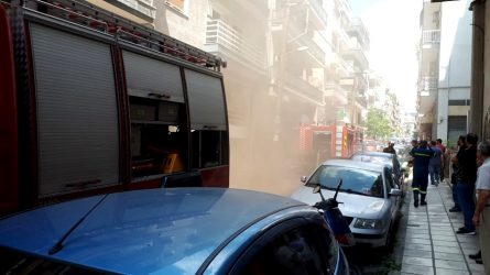 Φωτιά σε διαμέρισμα της Ανατολικής Θεσσαλονίκης