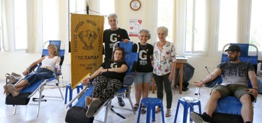 Μεγάλη προσέλευση εθελοντών αιμοδοτών στο δήμο Νεάπολης-Συκεών