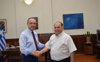 Συνάντηση του Θ. Καράογλου για την Αλεξάνδρεια Ζώνη Καινοτομίας