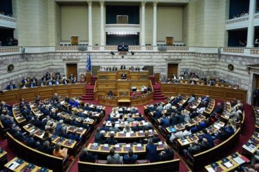 Ψήφο εμπιστοσύνης στην κυβέρνηση της Νέας Δημοκρατίας από την Βουλή