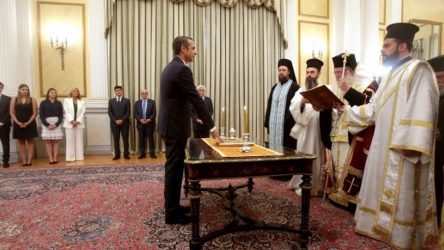 Ορκίστηκε πρωθυπουργός ο Κυριάκος Μητσοτάκης