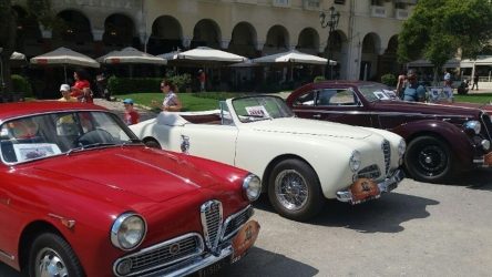 Συλλεκτικά αμάξια της Alfa Romeo έκαναν το «Γύρο της Μακεδονίας»