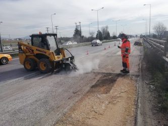 Εργασίες κοντά στο αεροδρόμιο “Μακεδονία”