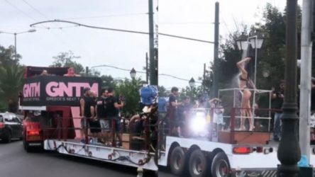 Χαμό προκάλεσε το GNTM 2 σε κεντρικό δρόμο της Αθήνας (ΦΩΤΟ)