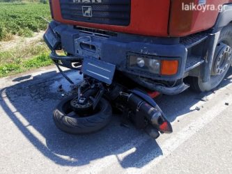 Τραγωδία στην Ημαθία με νεκρό μοτοσικλετιστή (ΦΩΤΟ)