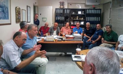 Θέρμη: Εκτενής συζήτηση για τις κλοπές καλωδίων και μετασχηματιστών της ΔΕΗ