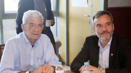 Συνάντηση Μπουτάρη-Ζέρβα  στο δημαρχείο Θεσσαλονίκης