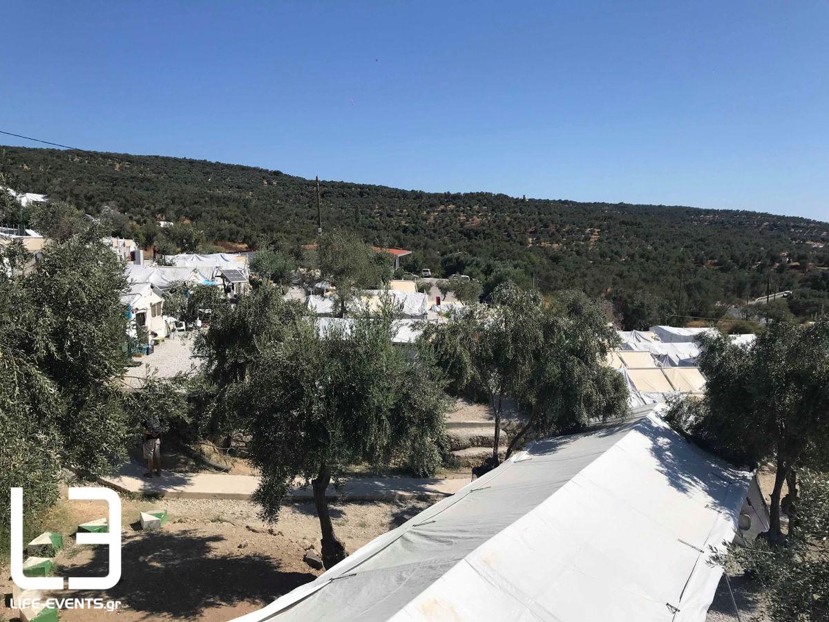 kamp morias moria lesvos mytilini prosfyges metanastes