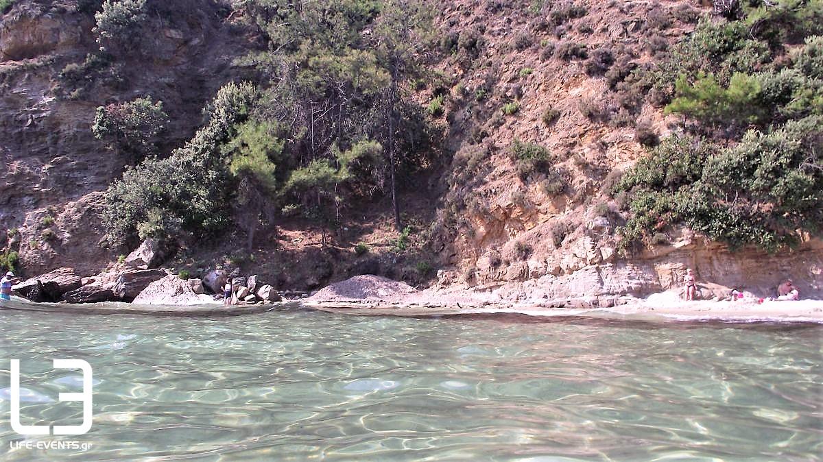 παραλία Παράδεισος Θάσος Ελλάδα απόδραση προορισμός καλοκαίρι 