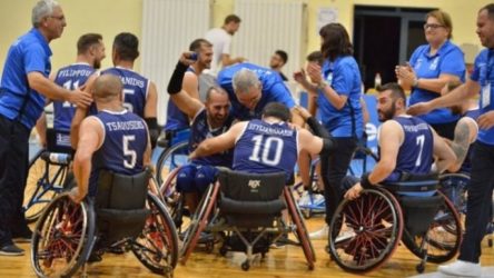 Ανέβηκε κατηγορία στην Ευρώπη η Εθνική Ελλάδος μπάσκετ με αμαξίδιο κατακτώντας το χρυσό μετάλλιο