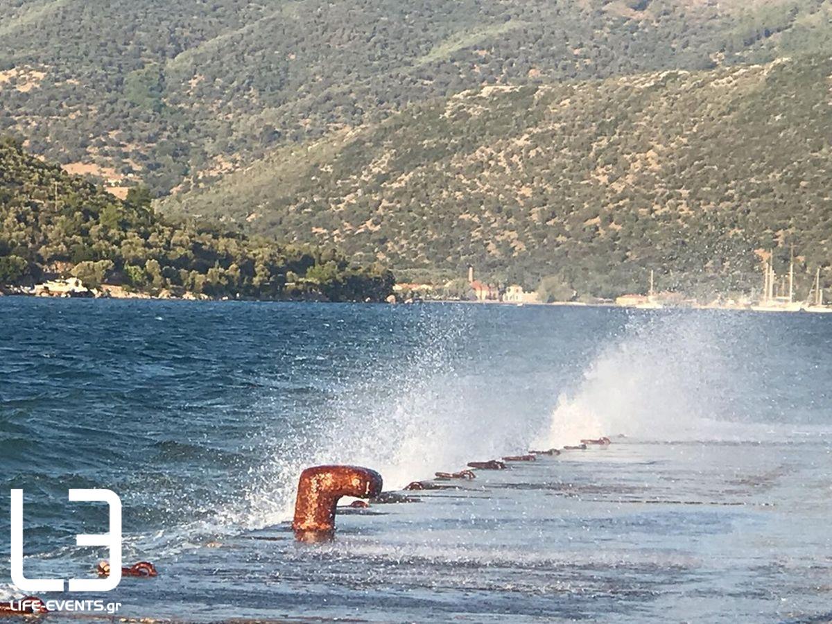 kairos kymata thalassa anemoi aeras καιρός