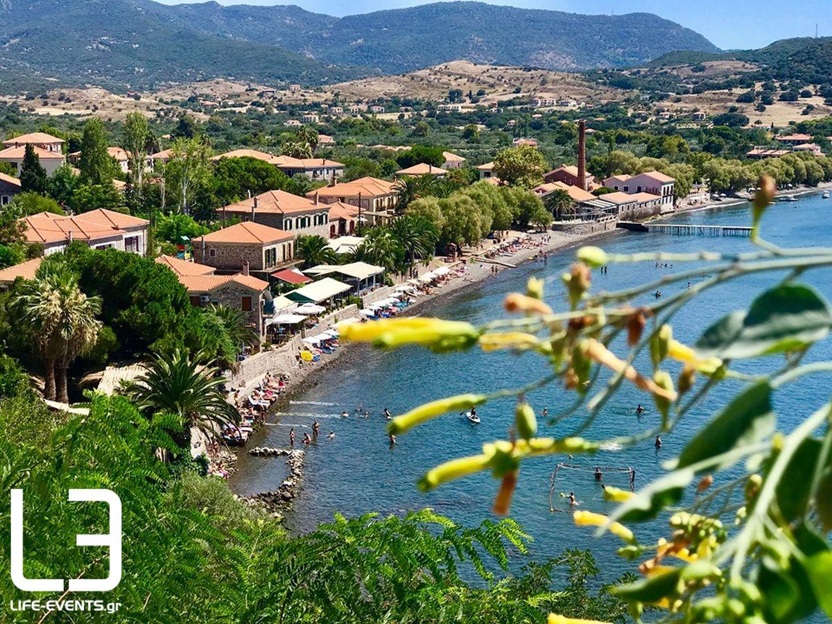 Μόλυβος Μήθυμνα Λέσβος Μυτιλήνη Ελλάδα διακοπές καλοκαίρι θάλασσα
