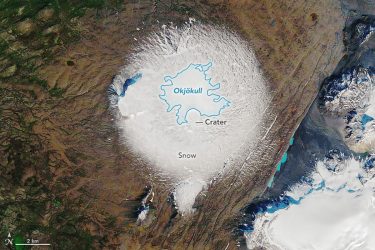 Σοκάρουν οι εικόνες από το «θάνατο» του παγετώνα Οκιοκουλ