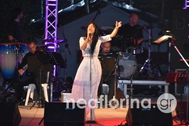 Η Πάολα ερμήνευσε Θεοδωράκη στα Πρέσπεια (ΒΙΝΤΕΟ)