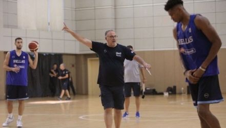 Πρώτη προπόνηση επί κινεζικού εδάφους για την Εθνική ομάδα