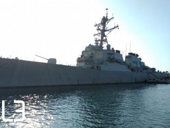 Ένα πλοίο μεγαλούργημα του πολεμικού ναυτικού των ΗΠΑ έφτασε στη Θεσσαλονίκη! (ΦΩΤΟ)