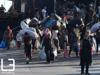 Από τη Μυτιλήνη στη Γερμανία ακόμη 122 πρόσφυγες