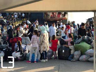 Λέσβος: 850 πρόσφυγες και μετανάστες μετακινούνται στην ενδοχώρα