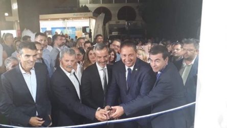 Εγκαίνια στο περίπτερο του δήμου Θεσσαλονίκης στη ΔΕΘ