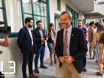 Συνάντηση Ζέρβα με κυβερνητικά στελέχη για θέματα της Θεσσαλονίκης