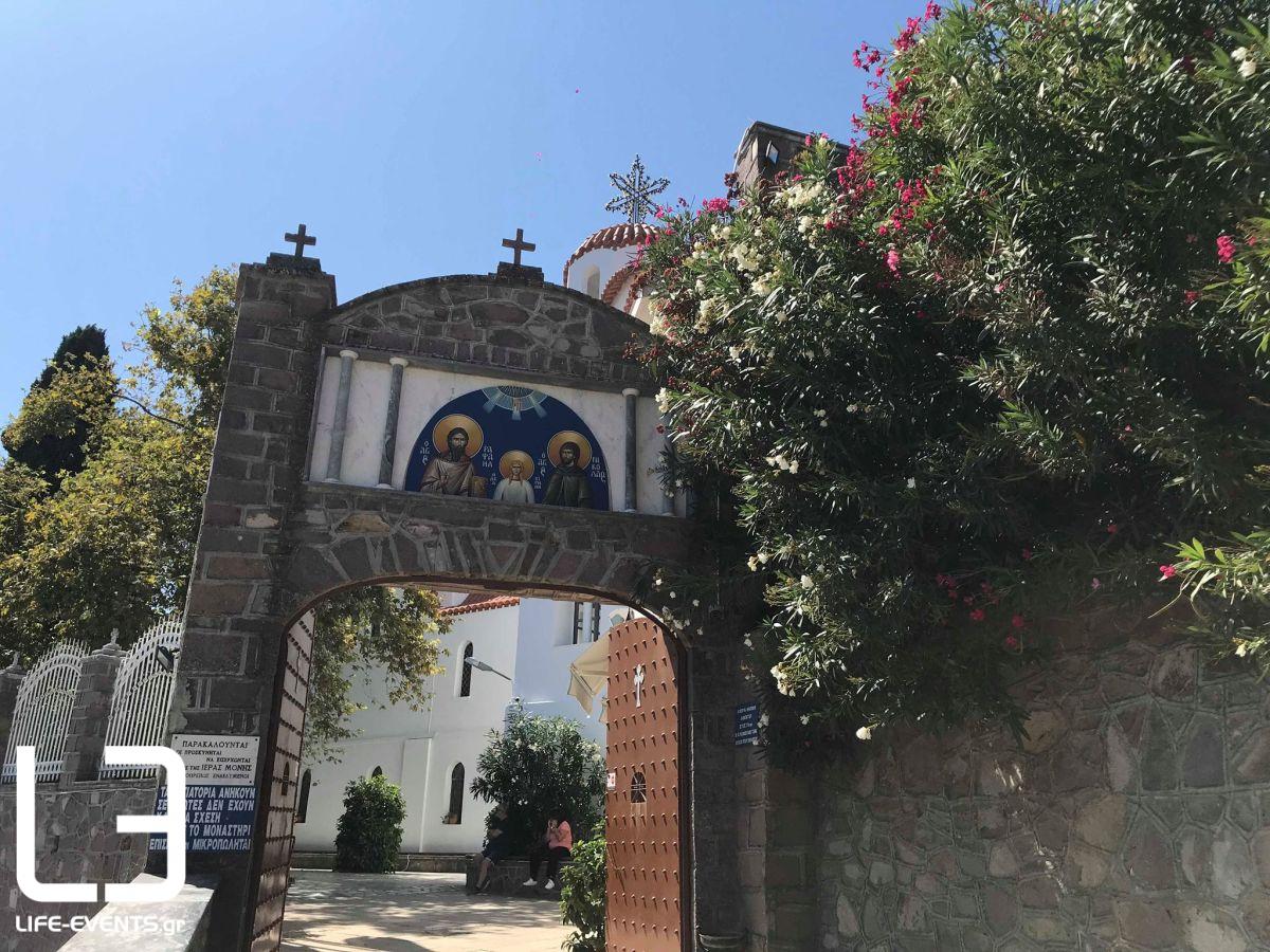 mytilini lesvos agios rafail agios nikolaos agia eirini monastiri