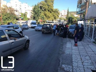 Θεσσαλονίκη: Τροχαίο με τρία οχήματα στην Τούμπα