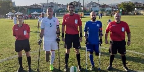 Αποθέωση για την Εθνική Ακρωτηριασμένων στη Δράμα