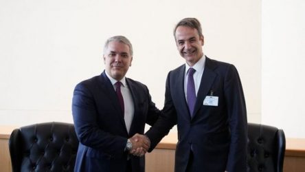 Συνάντηση Μητσοτάκη με τον πρόεδρο της Κολομβίας στη Νέα Υόρκη