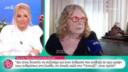 Φαρμακερά βέλη της Παναγιωτοπούλου στον Ντάνο και στα μοντέλα (ΒΙΝΤΕΟ)