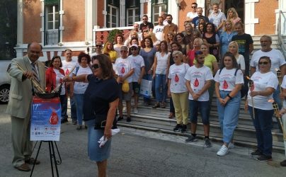 Υποδοχή της «Φλόγας της Αγάπης» στην Περιφέρεια Κεντρικής Μακεδονίας