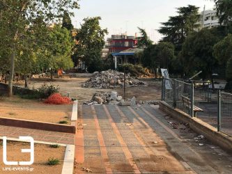 Αλλάζει πρόσωπο το πάρκο Ρουμανικών στη Νεάπολη (ΦΩΤΟ)