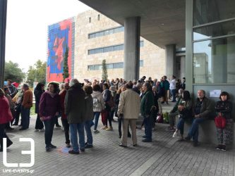 Θεσσαλονίκη: Διαμαρτυρία στο Δημαρχείο για το μετρό και τα αρχαία (ΦΩΤΟ)