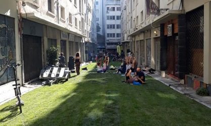 Θεσσαλονίκη: «Καταπράσινη» η Ερνέστου Εμπράρ στα Λαδάδικα