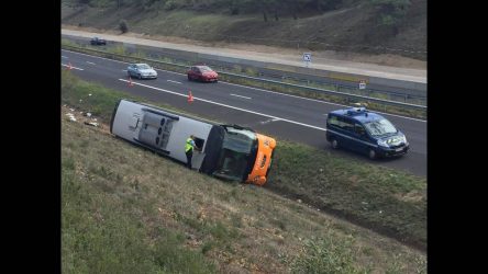 Ενας νεκρός και 17 τραυματίες σε τροχαίο με λεωφορείο στη Γαλλία
