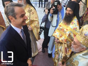 Στο ναό του Αγίου Δημητρίου ο Κυριάκος Μητσοτάκης! (ΦΩΤΟ)