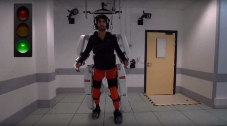 Σκελετός-ρομπότ δίνει ελπίδες σε τετραπληγικούς