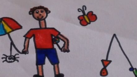 Εύκολες ζωγραφιές για παιδιά με τα γράμματα της αλφαβήτου (ΒΙΝΤΕΟ)